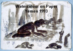 Yemen aquarel