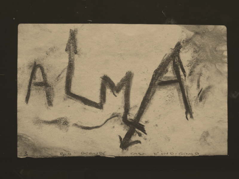 Tierra Del Fuego Carbon Drawing - 003