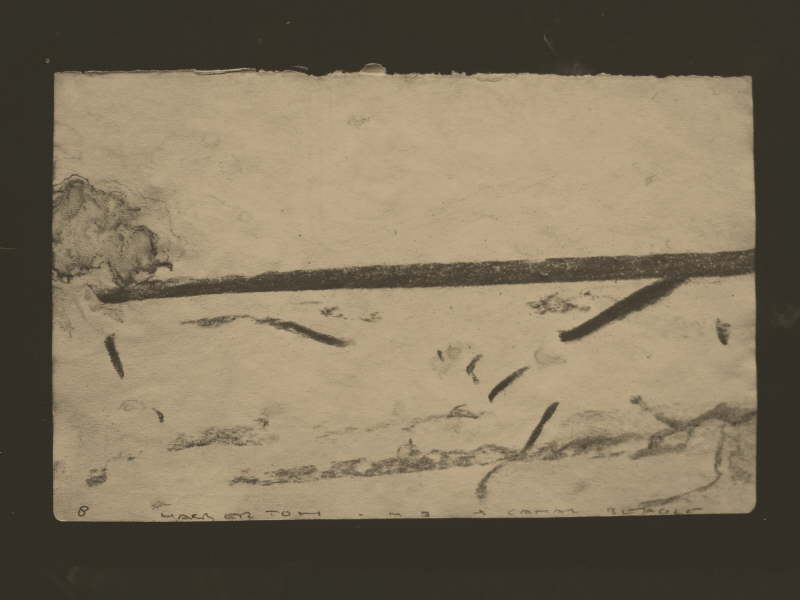 Tierra Del Fuego Carbon Drawing - 008