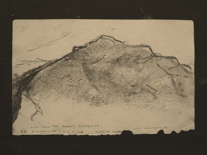 Tierra Del Fuego Carbon Drawing - 028