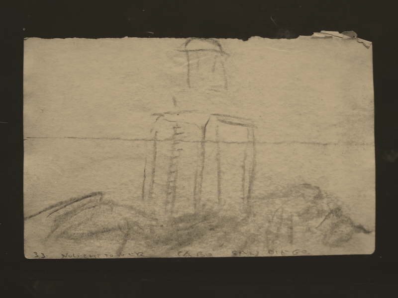 Tierra Del Fuego Carbon Drawing - 033